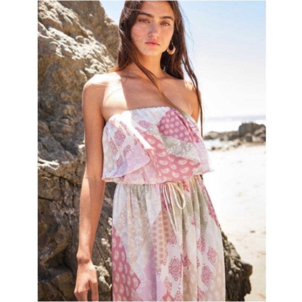 🆑Strapless Maxi Dress - Picture 4 of 4